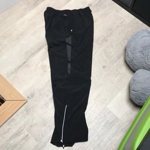 Nike Athletic Running Pants Black